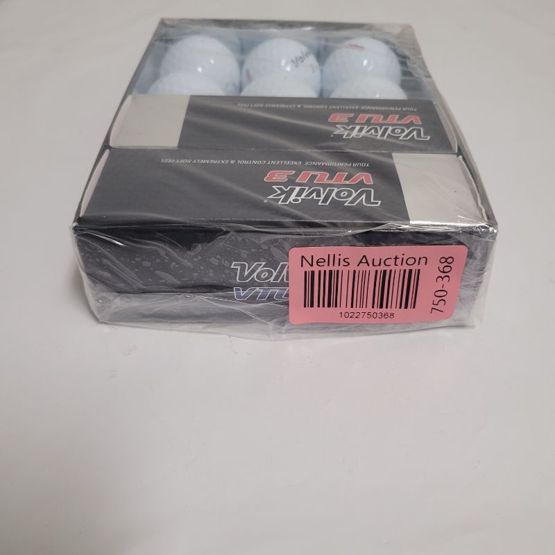 Photo 1 of ** Single  TEST ON PARTIAL SET ** Volvik Tour Urethane 3 - Explosive Core: White Carbon Single Core maximizes energy for incredible distance - Spin & Durability: L.R.T. Urethane Cover provides pro-level control and lasting performance - Aerodynamic Flight