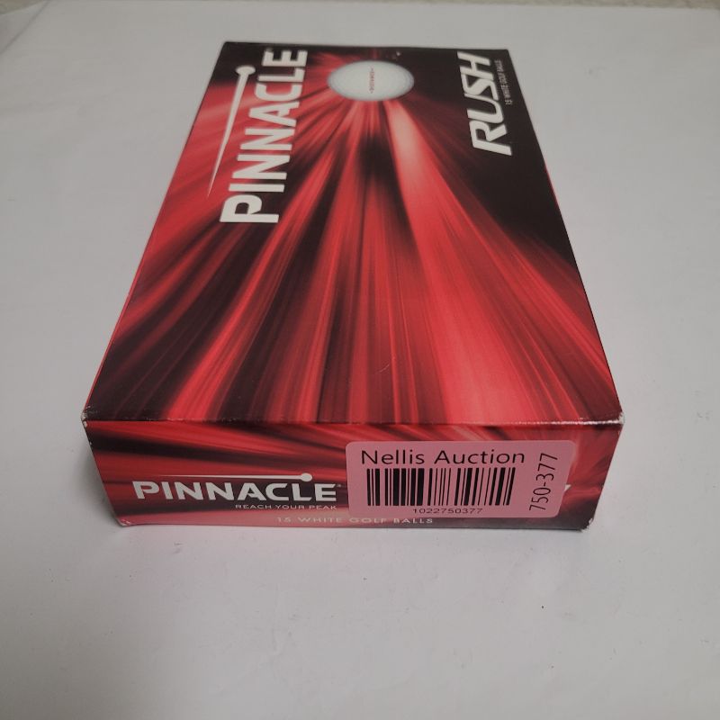 Photo 1 of ** Single  TEST ON PARTIAL SET **  Pinnacle Rush is designed to deliver extraordinary distance helping golfers of all albitites hit the ball farther with every club. The high energy core along with a soft cover and advanced 332 icosahedral dimple design c