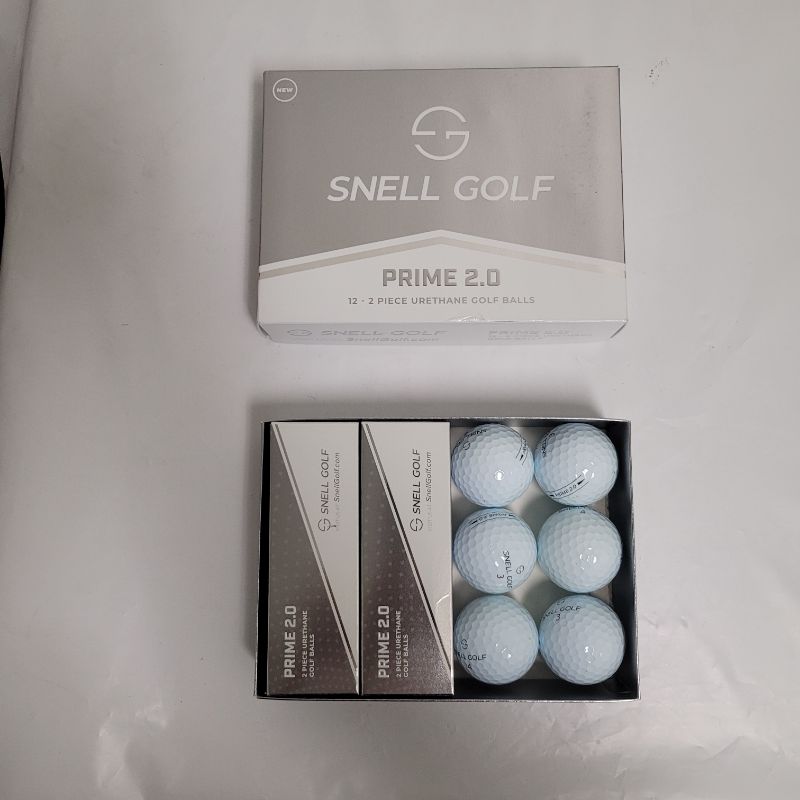 Photo 1 of ** Single  TEST ON PARTIAL SET **   Introducing PRIME 2.0 Golf Balls Our new 2-piece urethane golf ball designed for more leisurely swing speeds. Features: A high-speed core offers players higher spin and higher launch to promote overall carry distance Ur