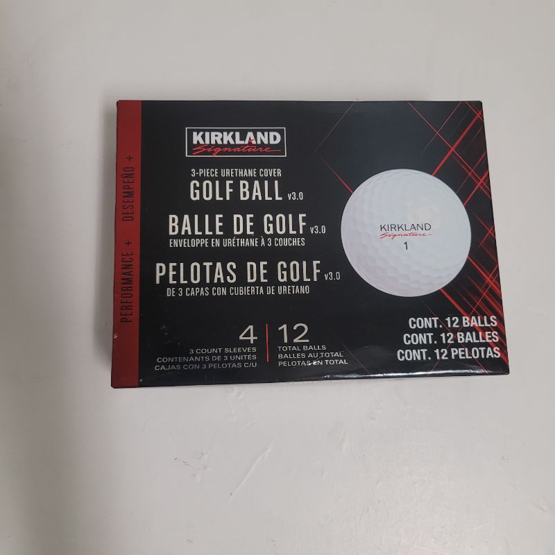 Photo 1 of ** Single  TEST ON PARTIAL SET **  KIRKLAND SIGNATURE PERFORMANCE + GOLF BALLS