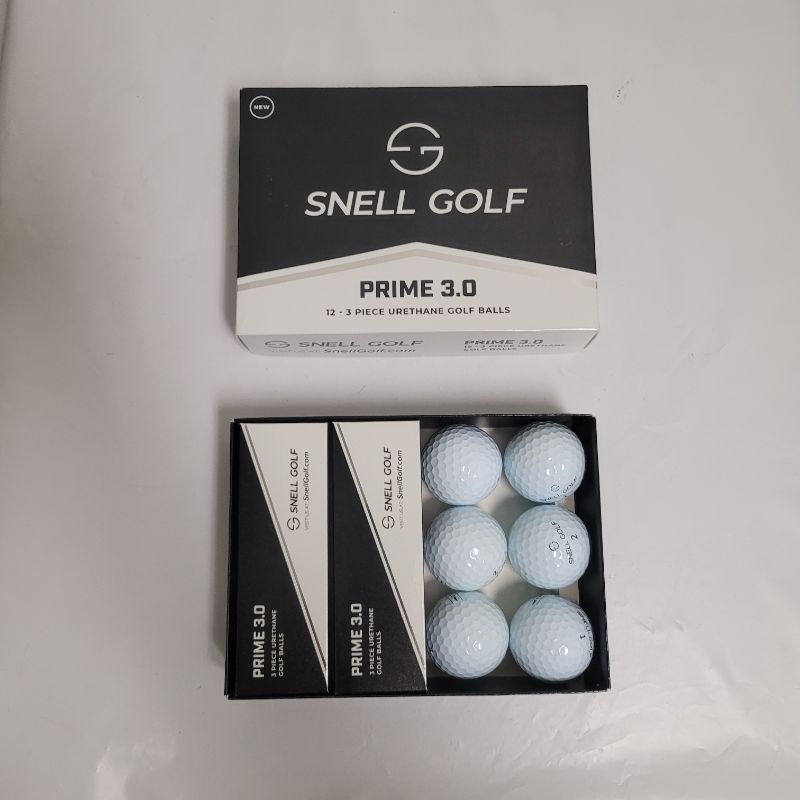 Photo 1 of ** Single  TEST ON PARTIAL SET **  PRIME 3.0 Golf Balls Total performance for a wide range of golfers. Features: A new core for high ball speed and low driver spin for maximum distance The mantle layer is designed for controlling iron spin to mid-high lev