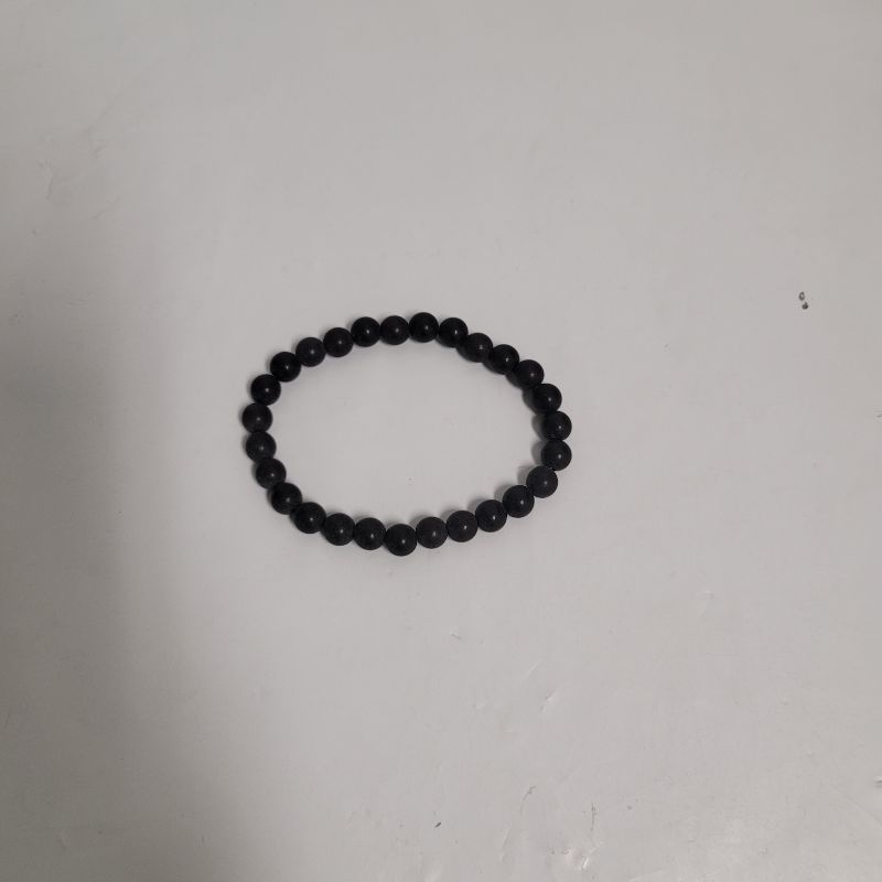 Photo 1 of Black beaded bracelet - flexible