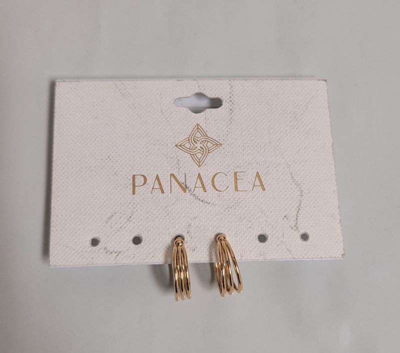 Photo 1 of Panacea gold earrings