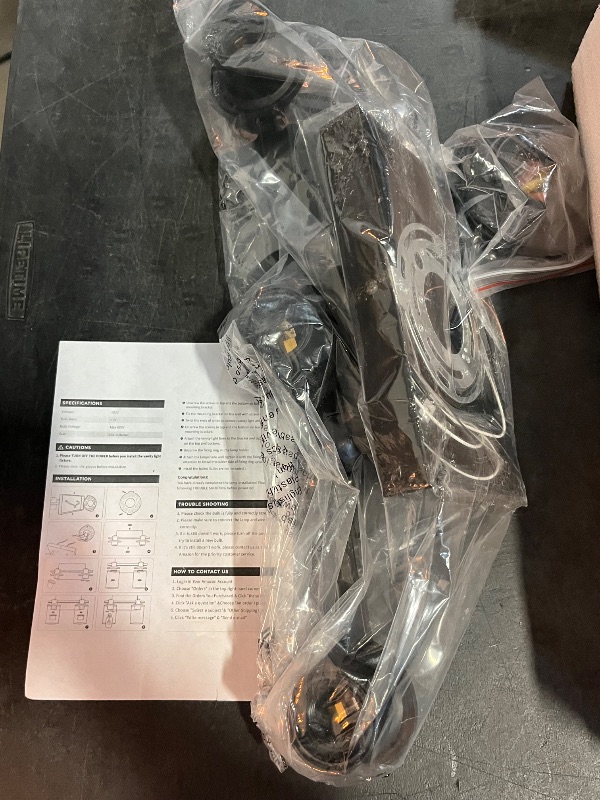 Photo 1 of FadimiKoo 3-Lights Semi Flush Mount Ceiling Light, Adjustable Kitchen Light Fixtures Ceiling Mount with Clear Glass Shades, Rotatable Black Track Lighting Fixtures for Hallway, Foyer, Bedroom