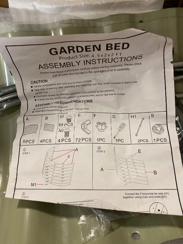 Photo 1 of Garvee 2 Pcs 4.5' X 2' X 2' Oval Raised Garden Bed, Galvanized Raised Beds for Outdoor, Planter Raised Boxes with Open-Ended Base,Large Metal Raised Planter Beds for Vegetables,Flowers,Tool-Free Assembly, Grey
