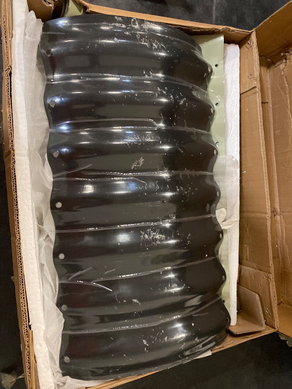 Photo 1 of Garvee 2 Pcs 4.5' X 2' X 2' Oval Raised Garden Bed, Galvanized Raised Beds for Outdoor, Planter Raised Boxes with Open-Ended Base,Large Metal Raised Planter Beds for Vegetables,Flowers,Tool-Free Assembly, Grey