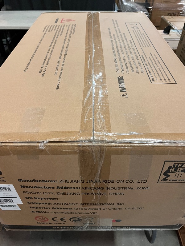 Photo 1 of 24V Ride on Toys 4WD Ride on Cars with Remote Control, 1 Seater Electric Car for Kids, Power Car Wheels, UTV w/ 4 Motors, Music, Lights, 3 Speeds, Red