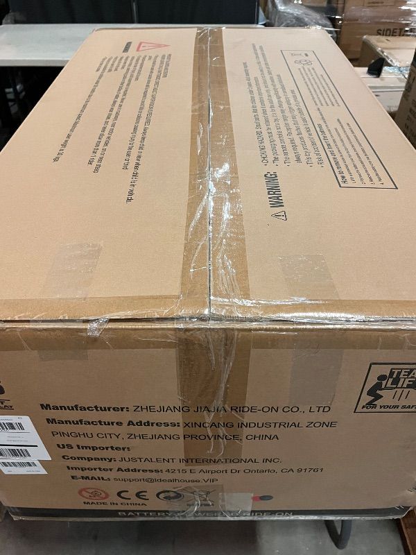 Photo 1 of 24V Ride on Toys 4WD Ride on Cars with Remote Control, 1 Seater Electric Car for Kids, Power Car Wheels, UTV w/ 4 Motors, Music, Lights, 3 Speeds, Red