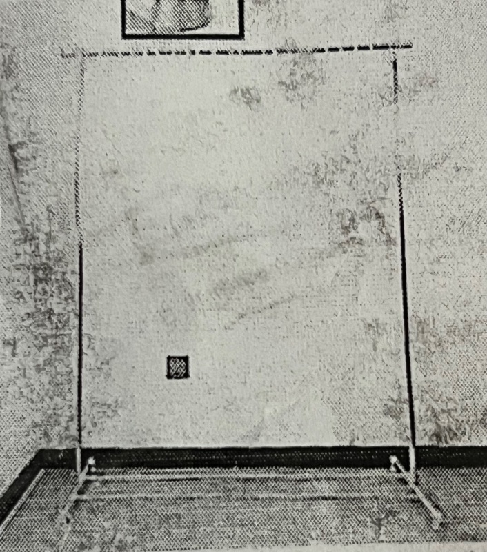 Photo 1 of Clothes Hanging Rack with No Wheels 