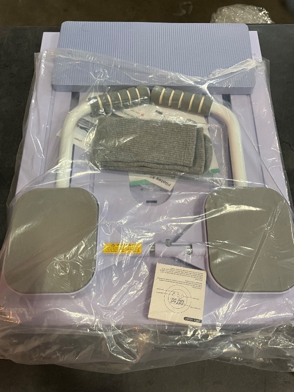 Photo 1 of Pilates Board - Pilates Reformer Set, Multi-Purpose Foldable Pilates Reformer Board for Home, 5 in 1 Pilates Sliding Board