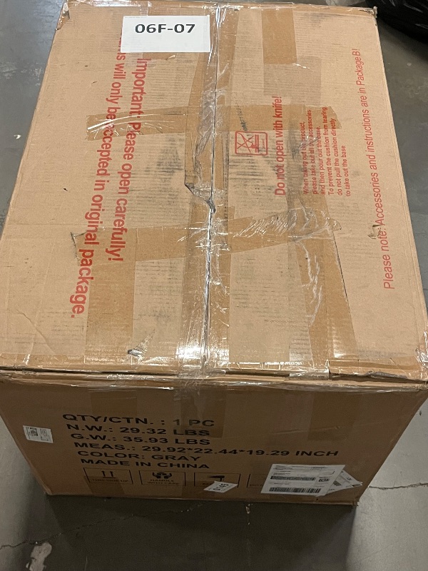 Photo 1 of Oversized Manual Recliner Chair, 3 Angle Recliner Home Theater Seating, RV Recliner Single Sofa with Hidden Arm Storage, Cup Holder & Side Pocket (Single, Blue)
