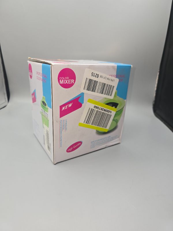 Photo 1 of Electric Hair Color Mixing Bowl, 320ML USB Rechargeable LCD Time Display Electric Hair Cream Automatic Mixer, Hair Color Mixing Bowl Barber Salon Home Use DIY Tools, Electric