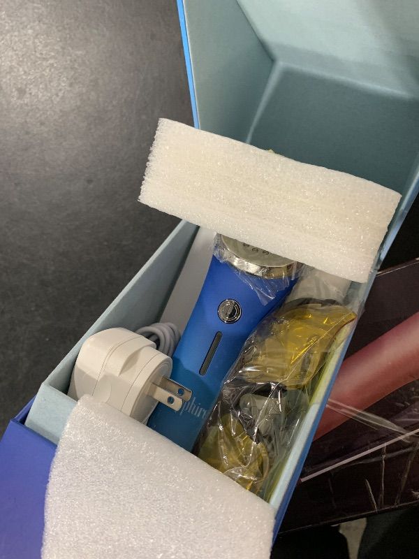 Photo 1 of Sapphire Blue Light Safe Effective Skincare Technology Clears Skin Topical Heat Eliminates Bacteria Revealing Healthier Complexion Increased Blood Flow Relieve Acne Symptoms Painless and Suitable for All Skin Types New 