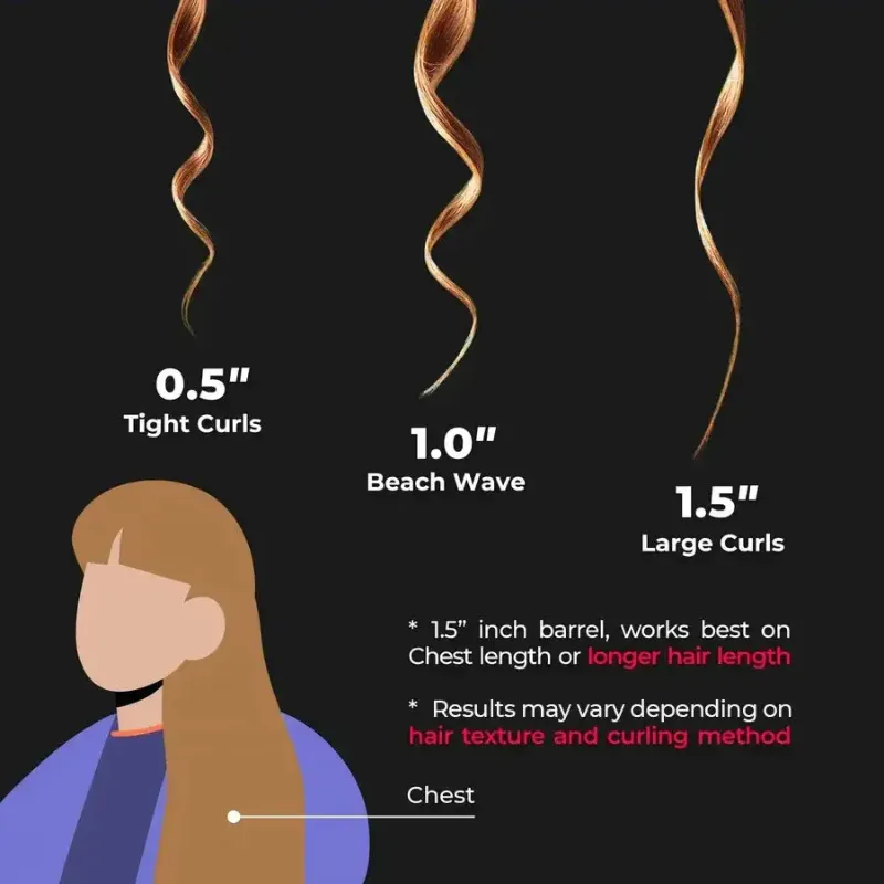 Photo 1 of TYMO CUES 3 in 1 Interchangeable Curling Iron 