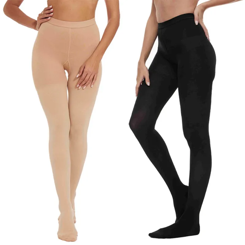 Photo 1 of 2 Pack Hip Compression Stockings - Hanes Solutions