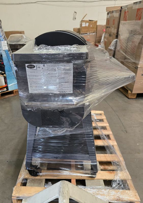 Photo 1 of 1200 Black Label Series Grill with WiFi Control
180 Square Inches -18-pound hopper - 180° to 600°F temperature range - heavy-duty 14-gauge steel construction - high-temperature black sand powder coat finish - Solid steel folding front shelf - Solid steel 