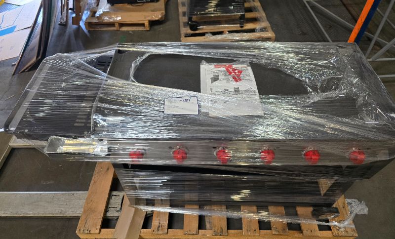 Photo 1 of Camp Chef 46-Inch 6-Burner Freestanding Propane Gas Commercial Style Flat Top Griddle