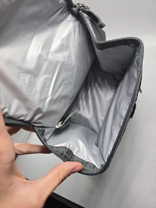 Photo 1 of Arctic Zone Hi Top Dual Compartment Power Pack Lunch Bag with BPA Free Food Container and Microban® Protected Easy Clean Lining