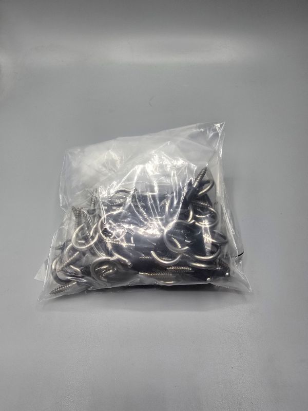 Photo 1 of 80pcs Versatile Screw-in Hook Hanger for Various Uses Rust-Proof