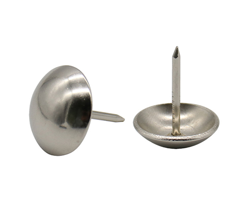 Photo 1 of #9 Nickel Upholstery Nails - 3/4oz 36per Pack - 144 All Together 