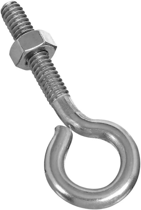 Photo 1 of 1/4" x 2-1/2" Eye Bolt - Stainless Steel