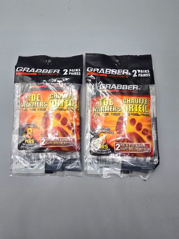 Photo 1 of 2 Grabber Warmers Big Pack Adhesive Toe Warmers