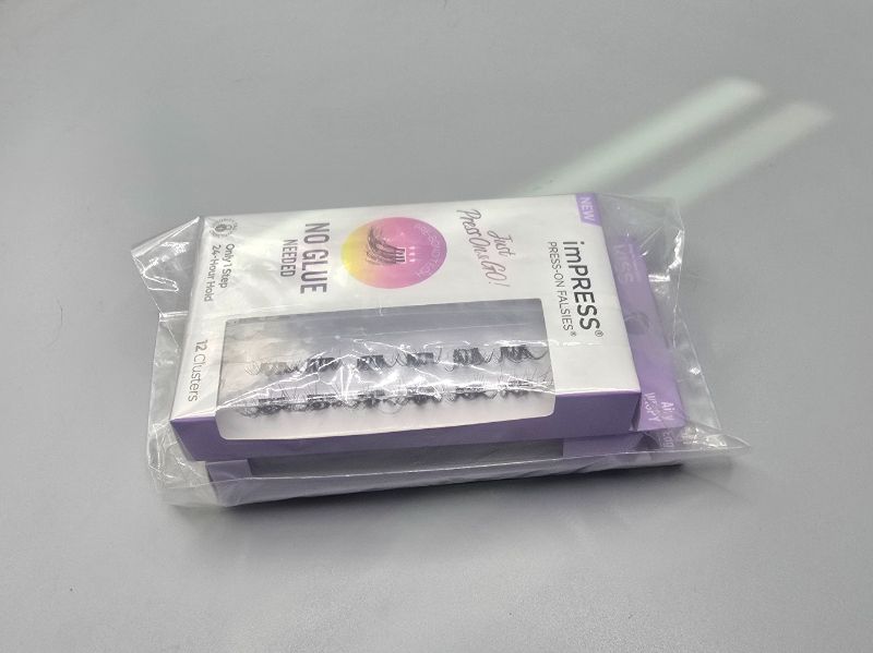 Photo 1 of 2 Pack KISS ImPRESS Press-on Falsies Styles : Edgy & Airy