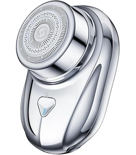 Photo 1 of Sopami Silver-Tone Waterproof USB Mini Electric Shaver 