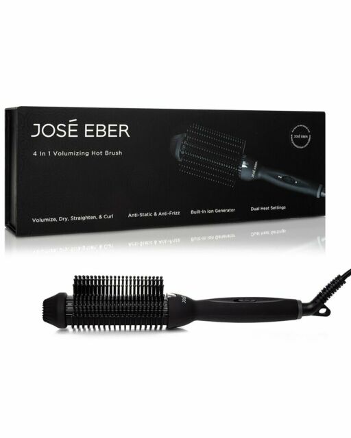 Photo 1 of 4 In 1 Volumizing Brush Dual Heat Tangle Free Anti Frizz And Static 2 Temperature Settings 320 Degree And 350 Degrees New