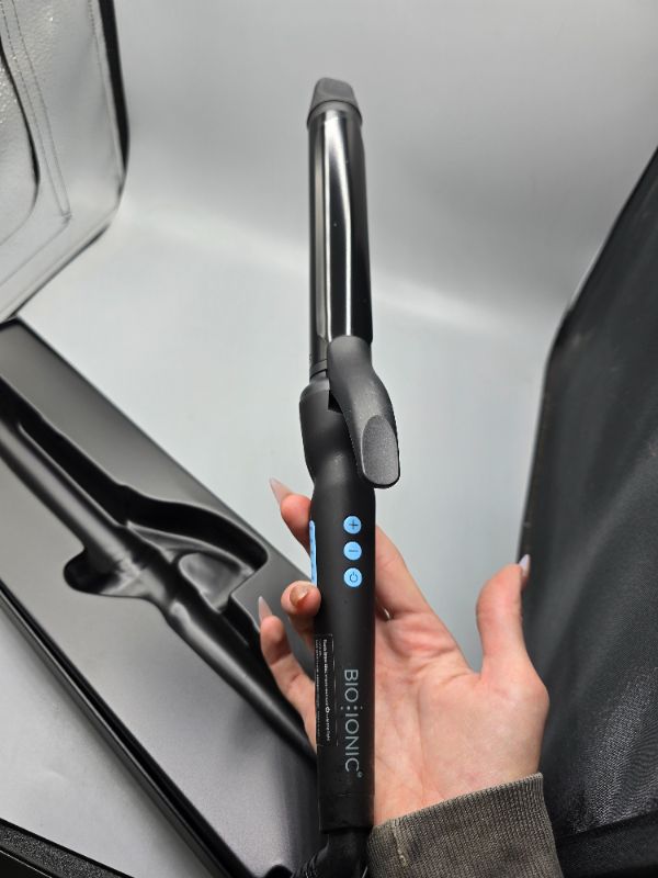 Photo 1 of Bio Ionic Long Barrel Curling Iron with Moisture Heat Technology & NanoIonic MX Versatile Curling Wand - Multiple Barrel Sizes for Tight, Classic, Loose & Soft Curls