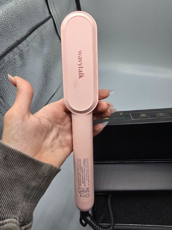 Photo 1 of Wavytalk Steamlin Pro Steam Straightener Brush, Wavytalk Sleek Sweep Ionic Hair Dryer Blac