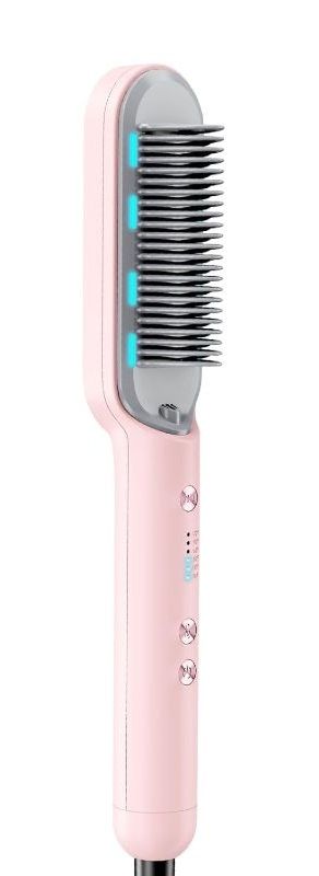 Photo 1 of Wavytalk Steamlin Pro Steam Straightener Brush, Wavytalk Sleek Sweep Ionic Hair Dryer Blac