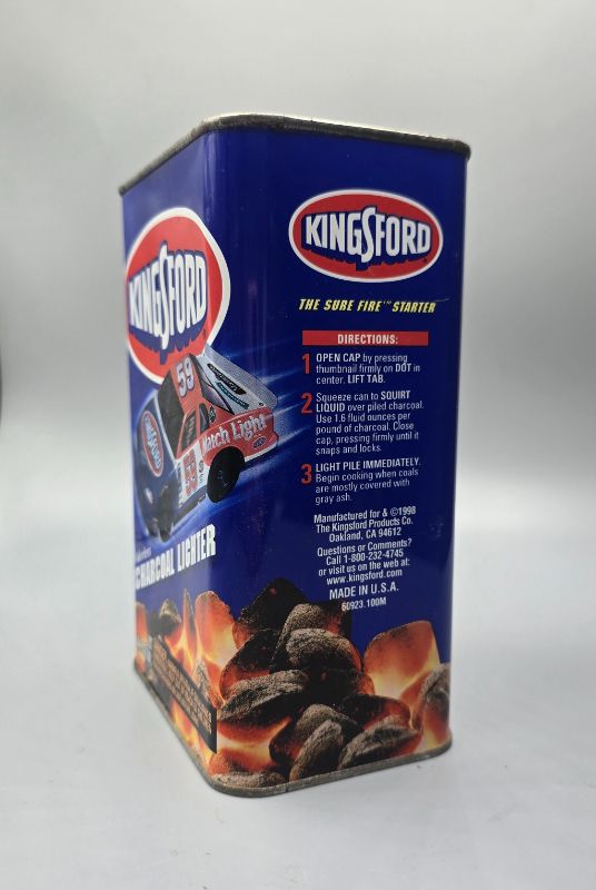 Photo 1 of 2QT KINGSFORD Odorless Charcoal Lighter Fluid