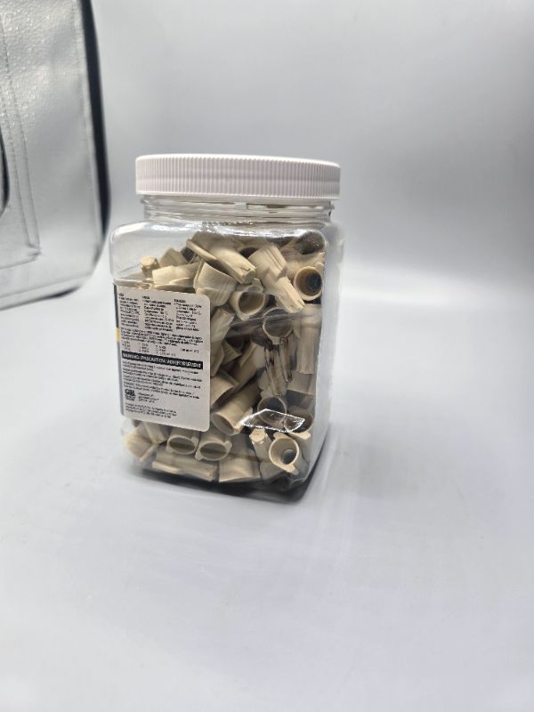 Photo 1 of Gardner Bender Hex-Lok 22-8 Ga. Copper Wire Wire Connectors Tan 175 pk