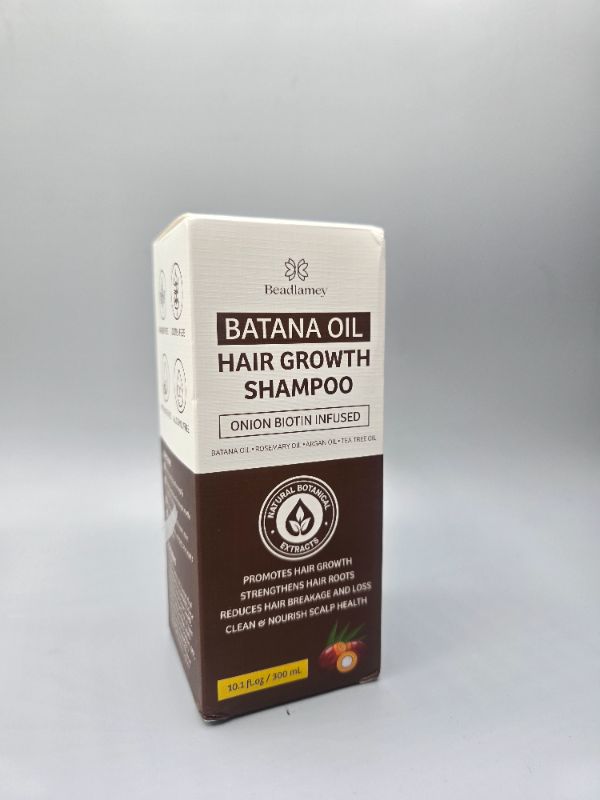 Photo 1 of Batana Oil Hair Growth Shampoo – Onion Extract Infused, Organic Natural Formula with Rosemary & Argan Oil – Reduces Hair Loss, Strengthens Roots & Adds Shine for All Hair Types