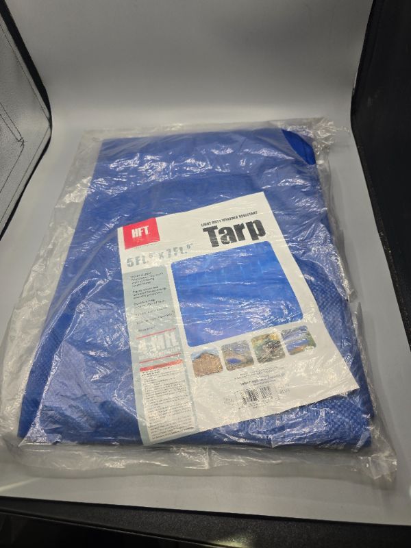 Photo 1 of 5ft x 7ft Light Duty Weather Resistant Tarp