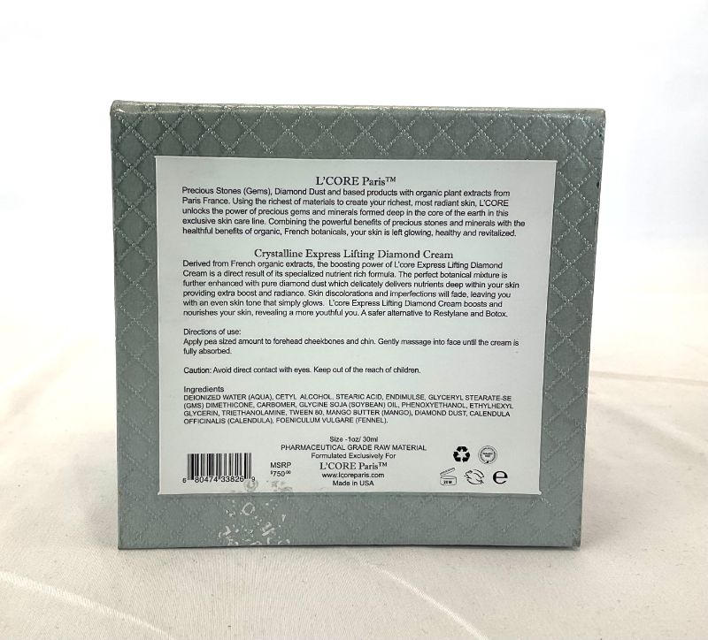 Photo 1 of Express Lifting Diamond Cream Calendula and Diamond Rich Formula will Smooth Sooth and Nourish Skin Blurs Appearance of Fine Lines and Wrinkles Anti Inflammatory Properties Increases Luminosity in Skin New