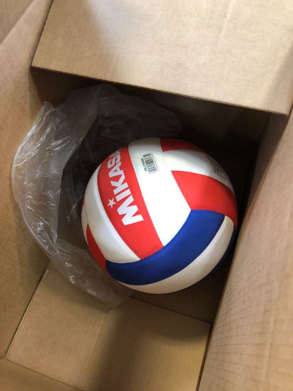 Photo 2 of Mikasa Competitive Class Volleyball (Red/White/Blue)