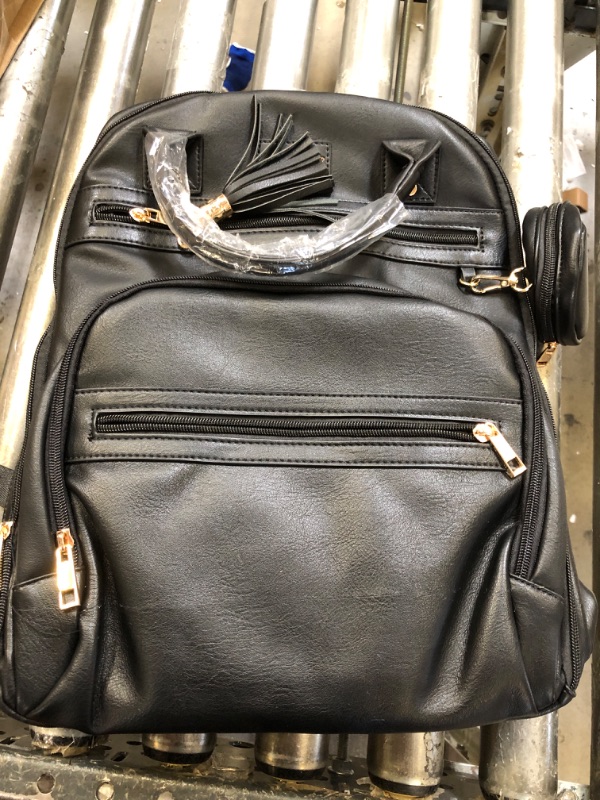Photo 1 of black matte backpack