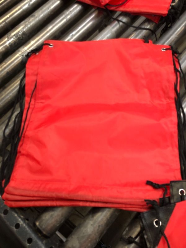 Photo 1 of 5 count red drawstring bags