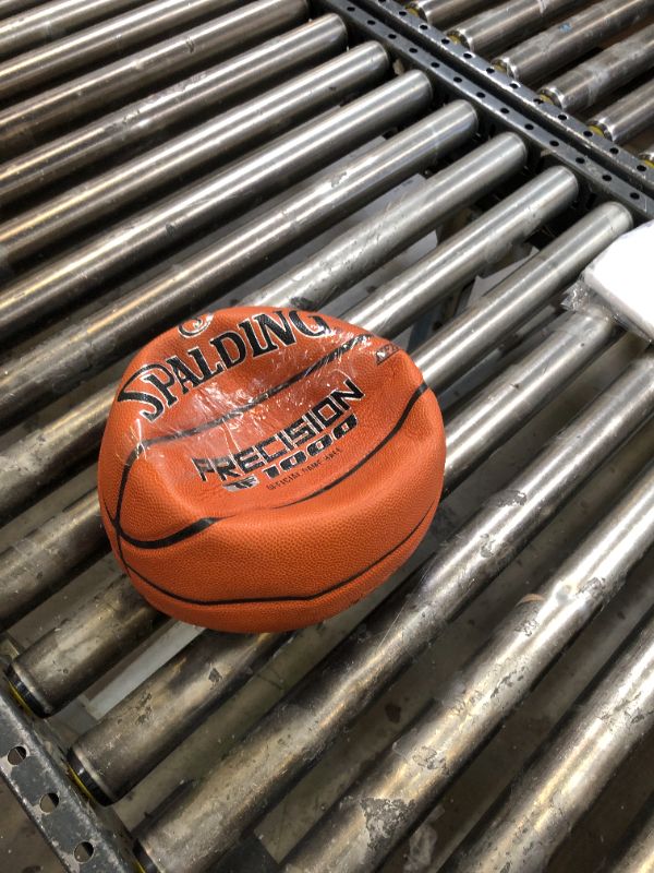 Photo 2 of Spalding Precision TF-1000 Indoor Game Basketball Intermediate Size 6, 28.5"