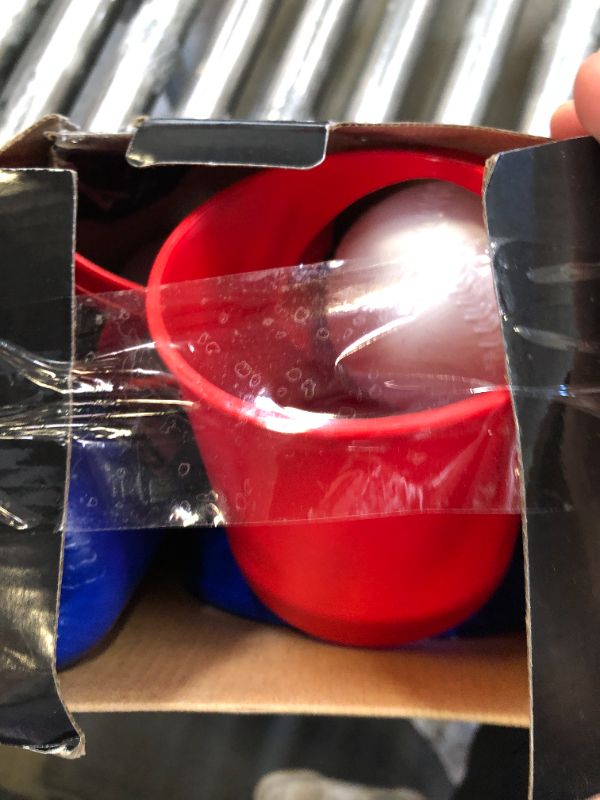 Photo 1 of Franklin Sports Kids Baseball Pitching Machine - Pop A Pitch Baseball Batting Machine with Youth Bat + 3 Plastic Baseballs - Boys + Girls Baseball Toy,Red/Blue Baseball Pop A Pitch