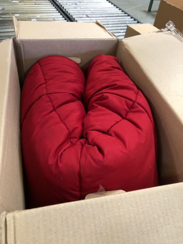 Photo 1 of RED COMFORTER BLANKET SIZE UNKNOWN 