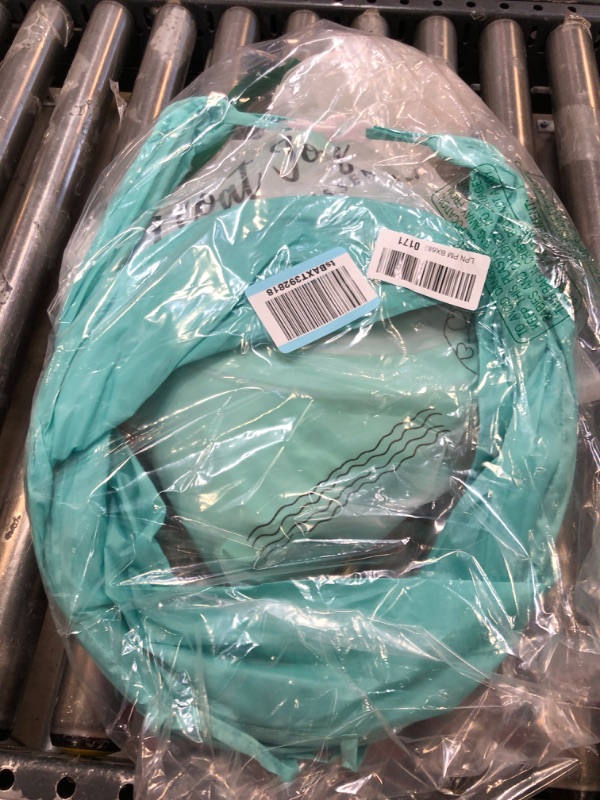 Photo 1 of Float Joy Pool Floats with Canopy for Adults Inflatable Lake Pool Floaties with 2 Cup Holders River Tubes Blow up Floating Pool Chair Lounger Pool Raft for Kids