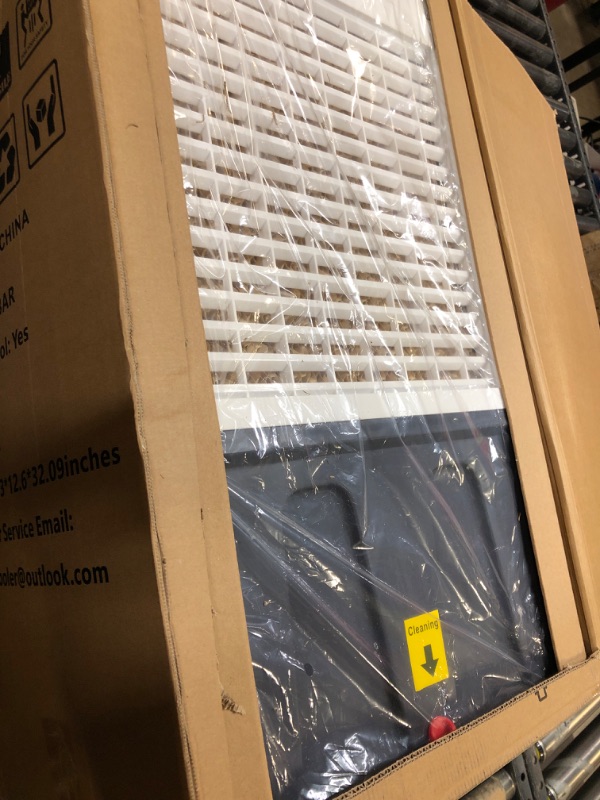 Photo 1 of Swamp Cooler, 3531CFM Industry Evaporative Cooler, 3 Speeds, 120° Swing, 10.6 Gal Water Tank, Outdoor Evaporative Air Cooler for Patio, Yard, Porch, Factory
