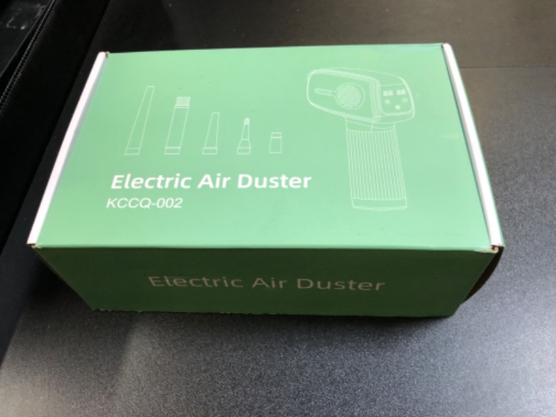 Photo 3 of 3-Speed Electric Air Duster, LED Touch Screen Dust Remover, Rechargeable Wireless Dust Remover, Suitable for Dusting/Cleaning Computers, Electronics, Inflatable Pool Toys, and More.