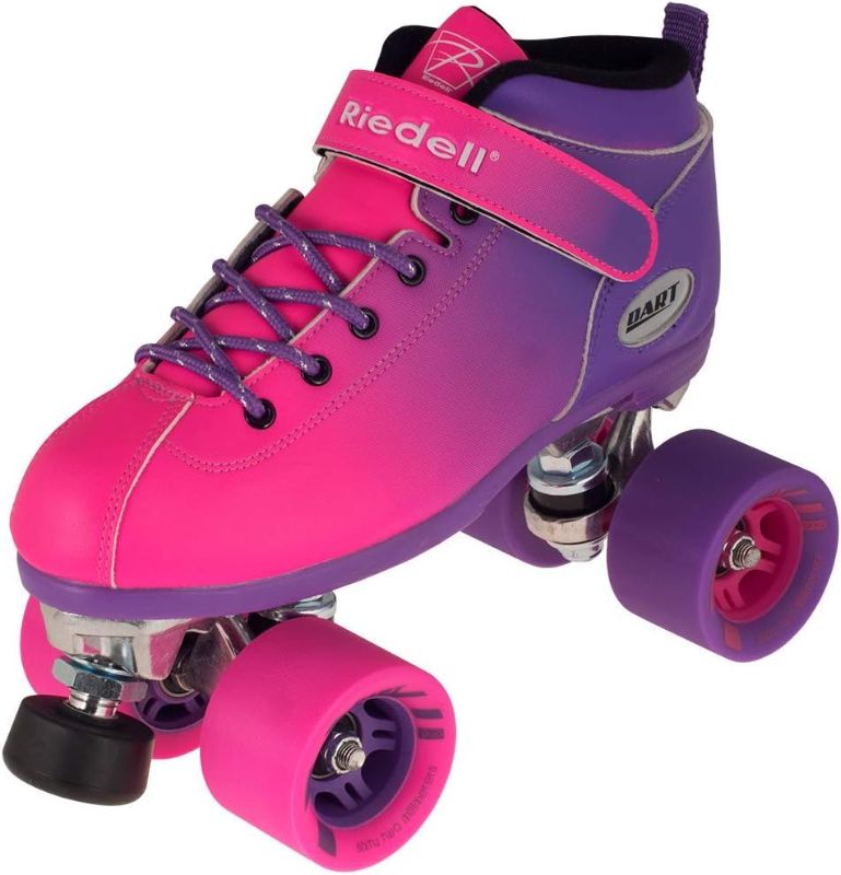 Photo 1 of Riedell Skates - Dart Ombré - Quad Roller Speed Skate 8