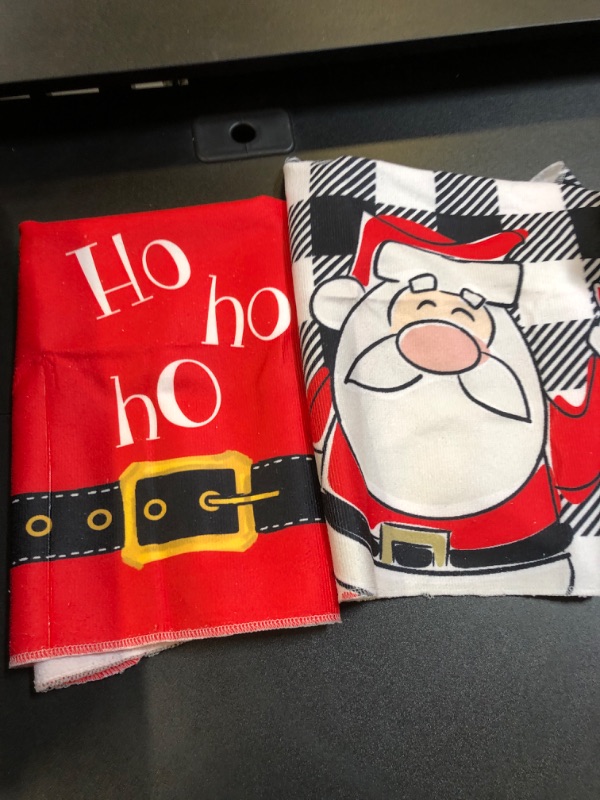 Photo 1 of 2 Pack Christmas Theme Kitchen Towels 