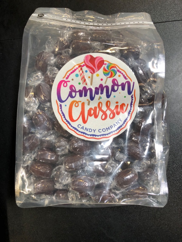 Photo 2 of Common Classic Candy Company Dad's Root Beer Barrels - Washburn Old Fashioned Hard Candy Individually Wrapped - Bulk Candy  (Pack of 1) Packaged in a Resealable Stand up Bag and Distributed (BB 31MAY2025)
