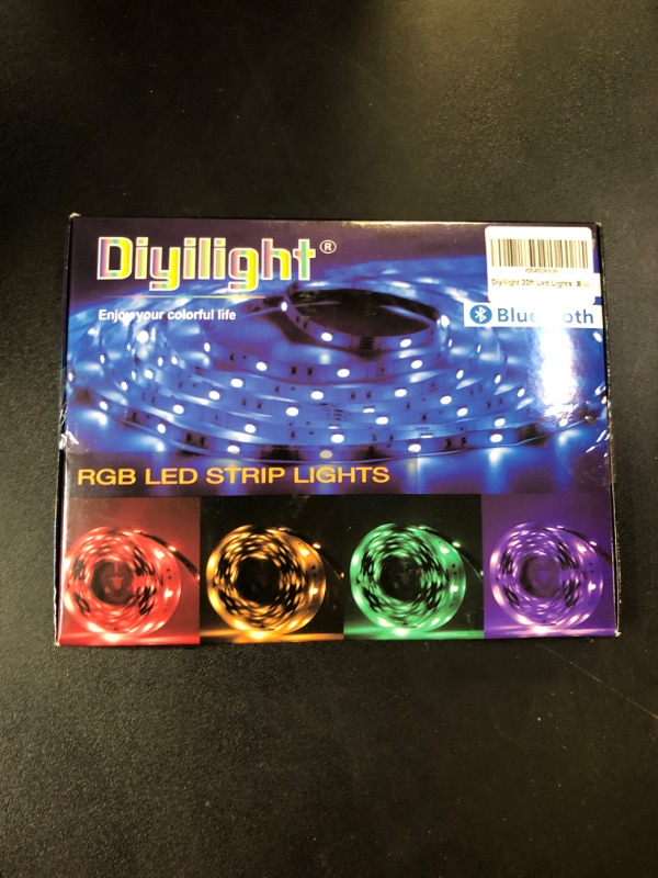Photo 2 of DIYILIGHT RGB LED STRIP LIGHTS 20ft led Lights